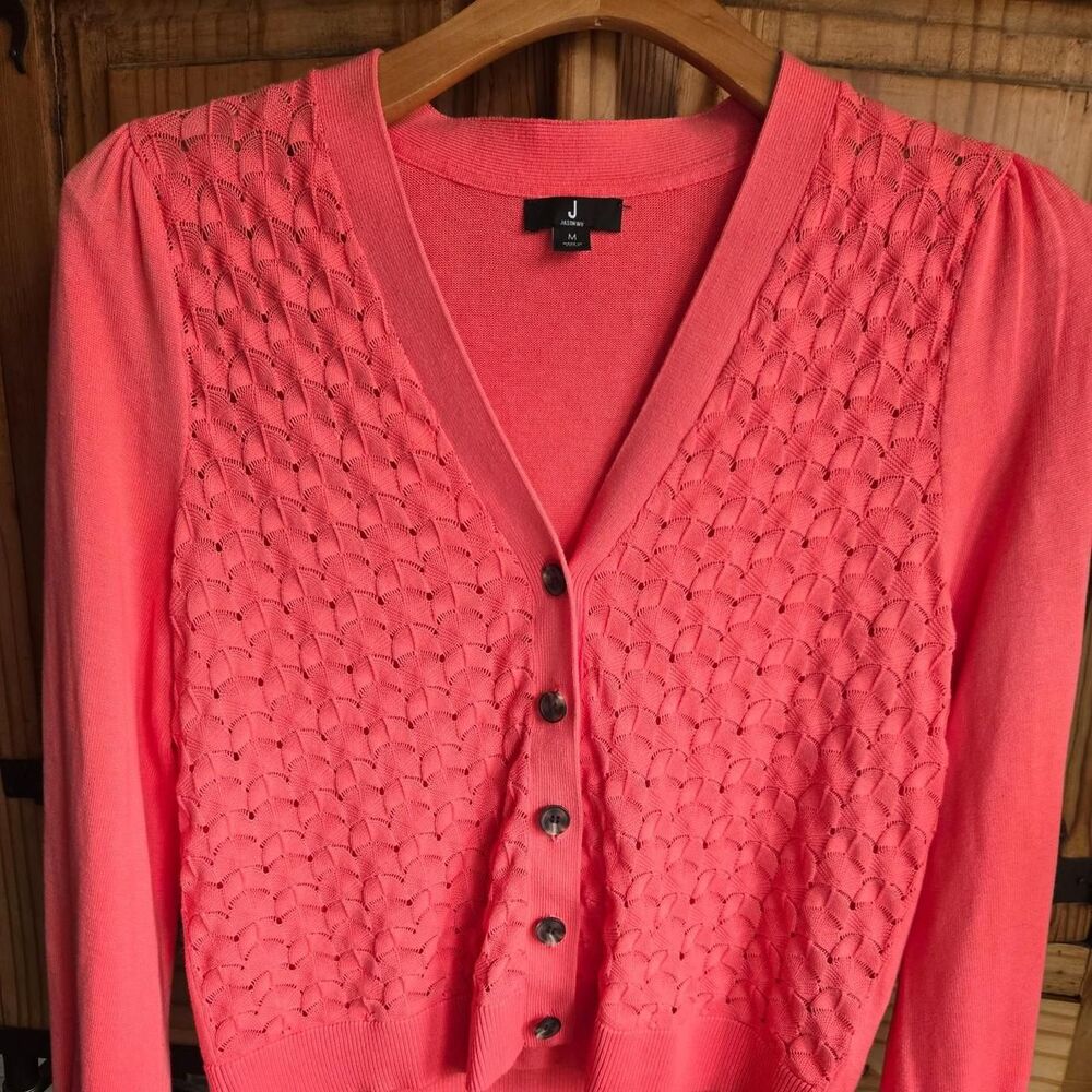 Jason Wu Women's Orange and Pink Cardigan